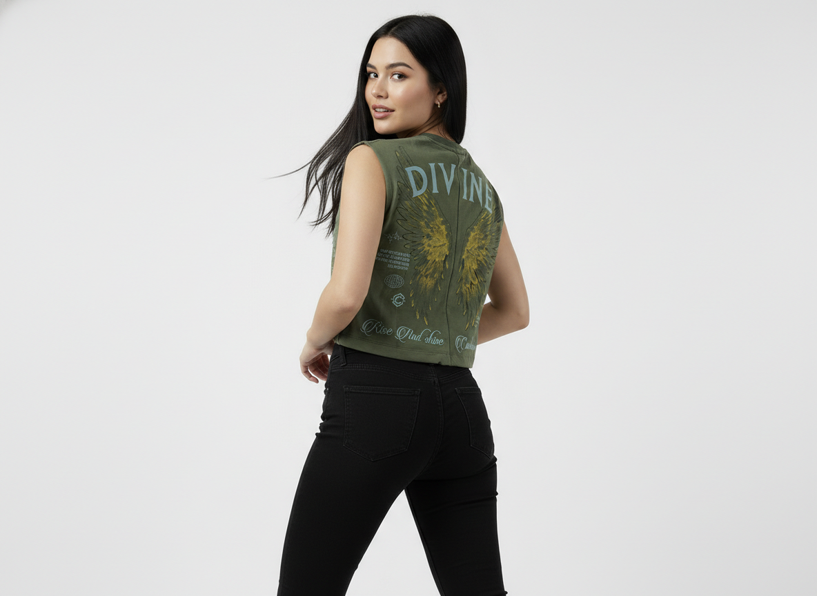 Blusa Tipo Camisilla para Mujer en Alto Gramaje - REF: 905402