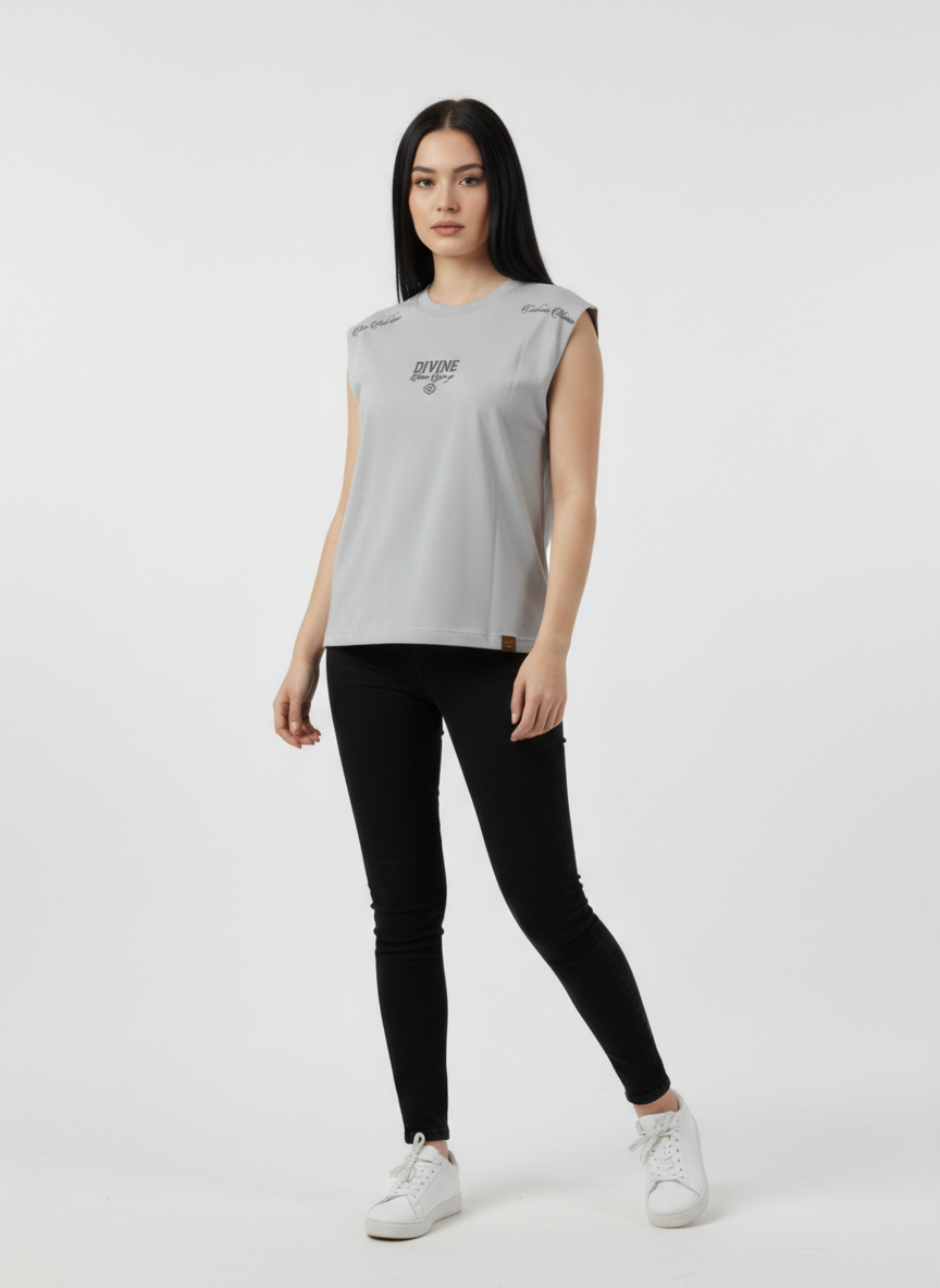 Blusa Tipo Camisilla para Mujer en Alto Gramaje - REF: 905402