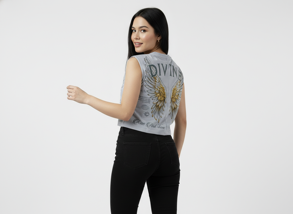 Blusa Tipo Camisilla para Mujer en Alto Gramaje - REF: 905402