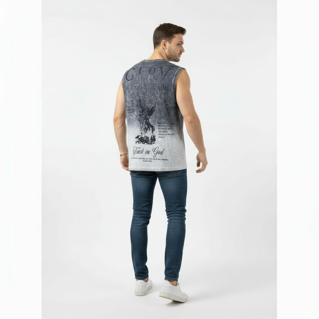 Camisilla Acid Wash para Hombre - REF: 945321