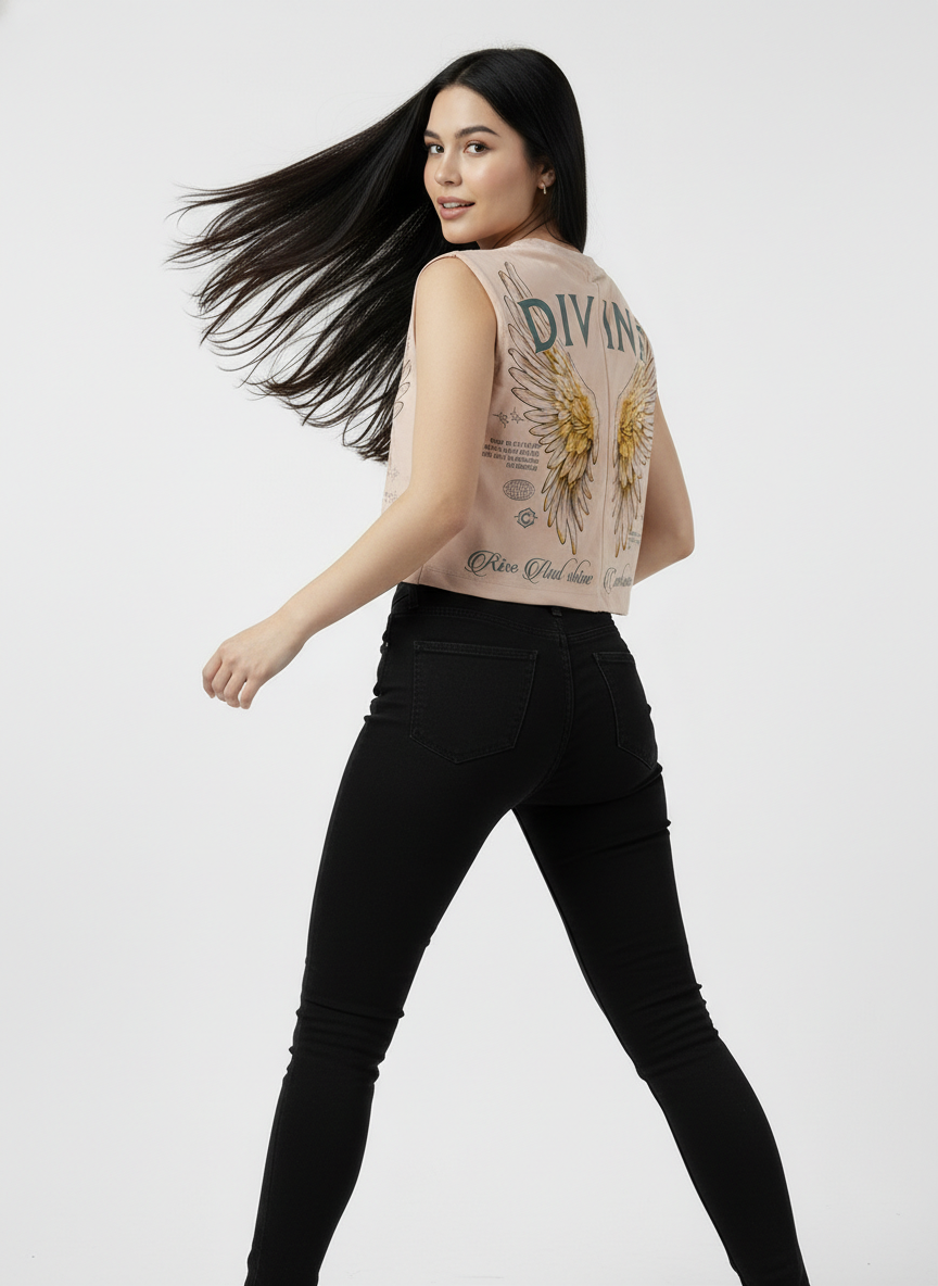 Blusa Tipo Camisilla para Mujer en Alto Gramaje - REF: 905402