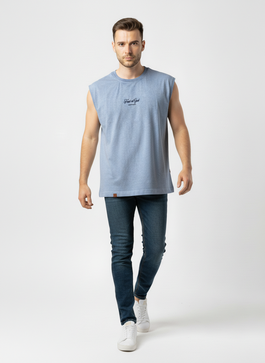 Camisilla Acid Wash para Hombre - REF: 945321
